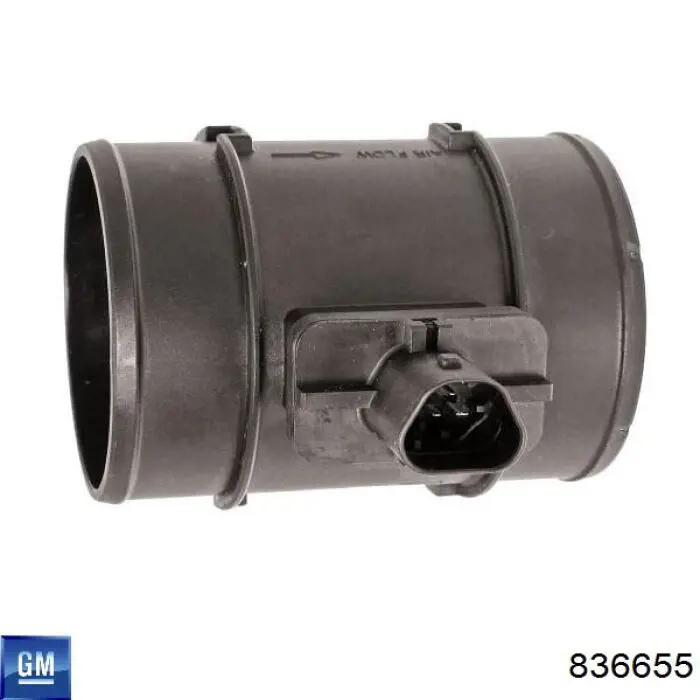 836655 General Motors sensor de flujo de aire/medidor de flujo (flujo de aire masibo)