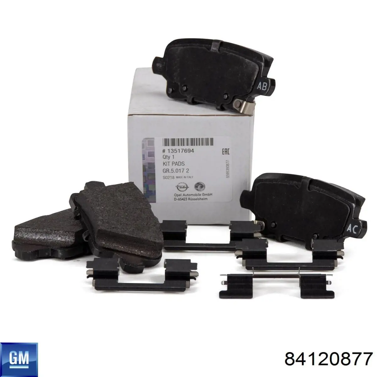 Pastillas freno delanteras General Motors 84120877 precio, desde 42,52 EUR