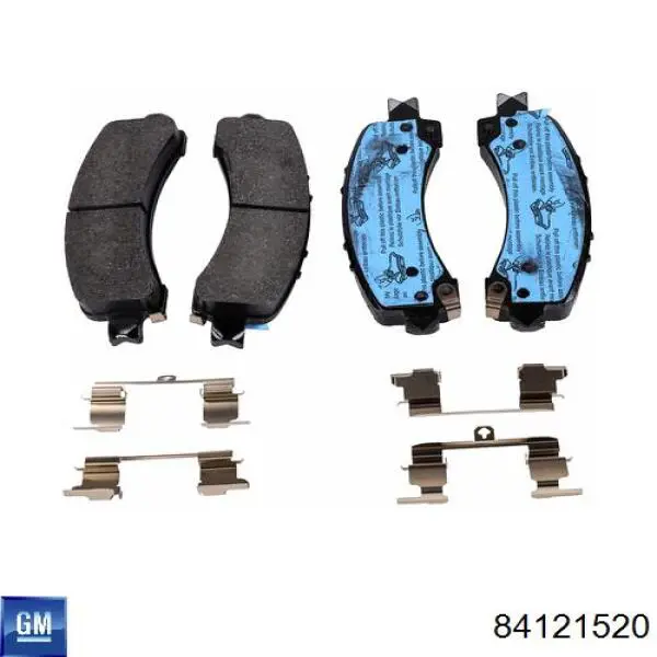 Pastillas de freno 84121520 General Motors
