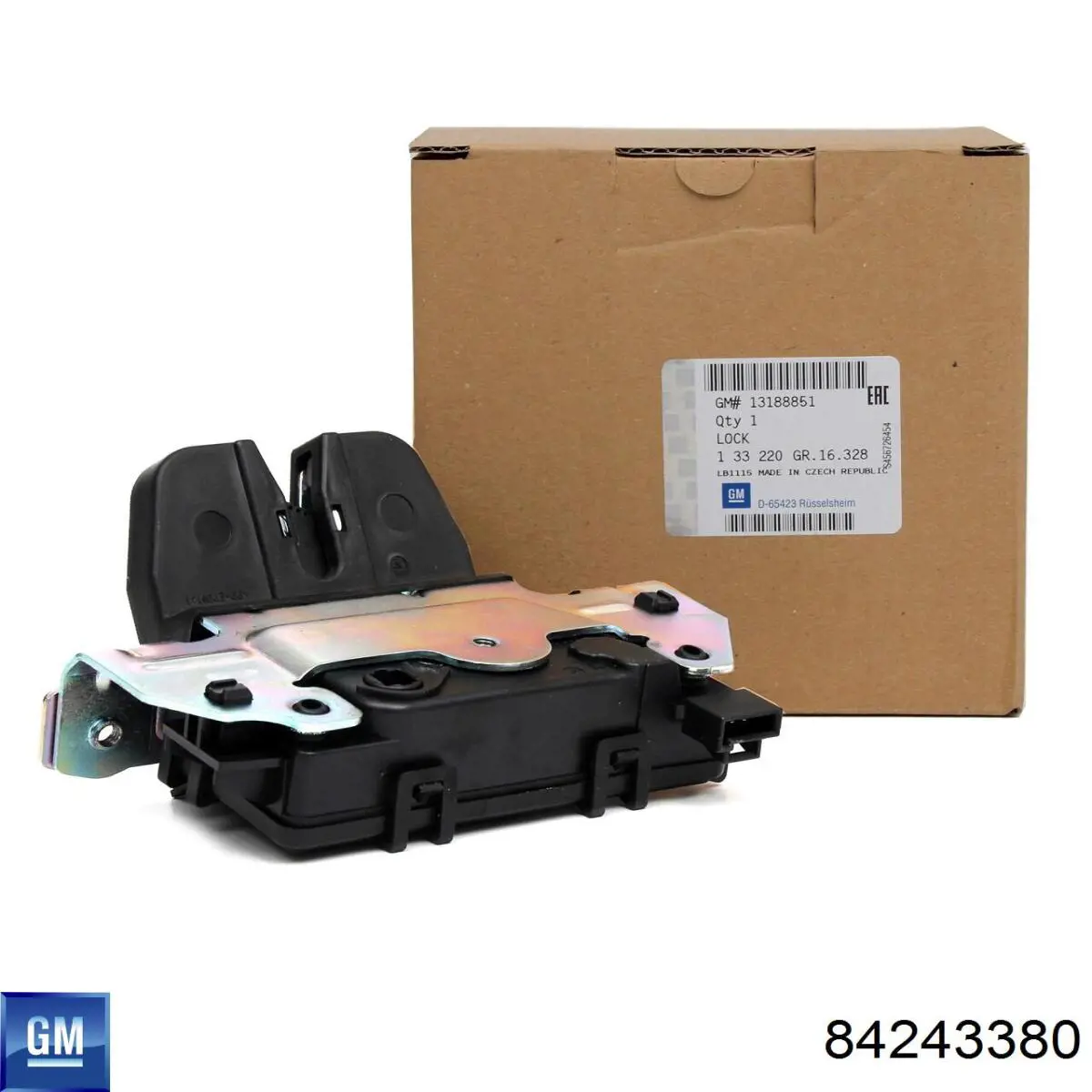 Cerradura de puerta trasera General Motors 84243380