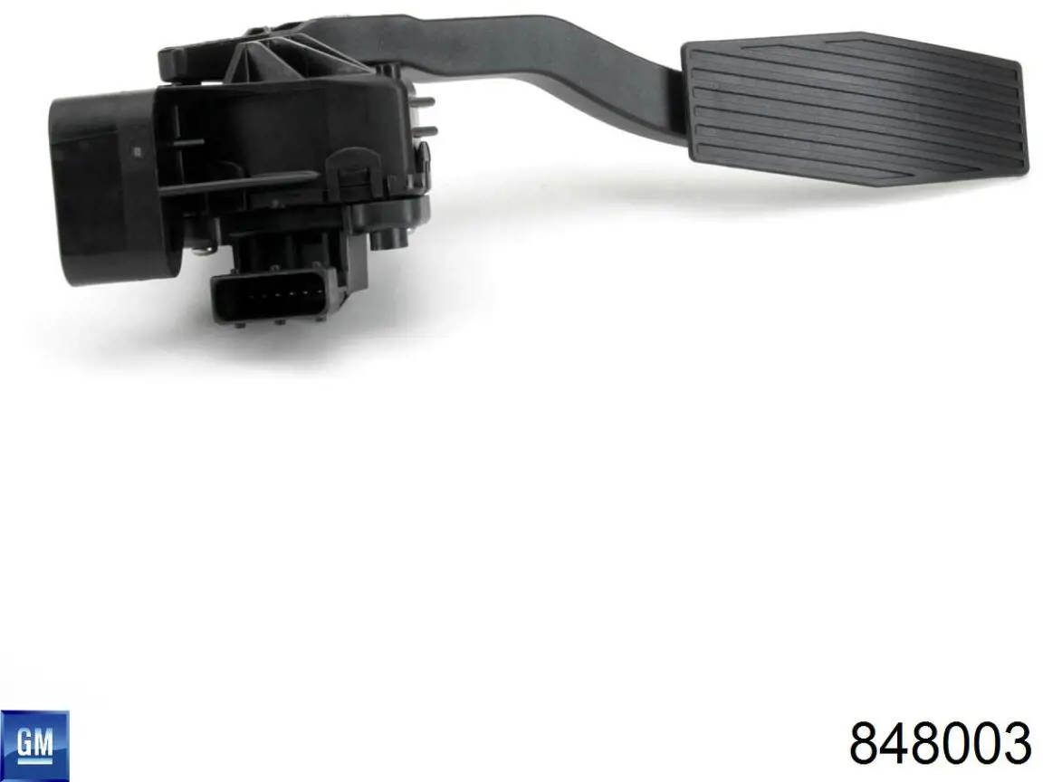 848003 General Motors pedal de acelerador