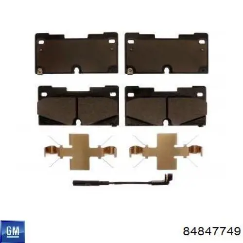 Pastillas freno delanteras General Motors 84847749 precio, desde 94,07 EUR