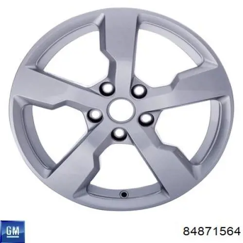 Bieleta estabilizadora delantera izquierda 84871564 General Motors