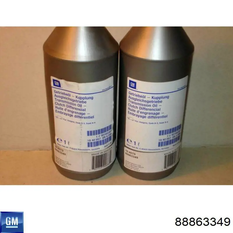 Aceite para transmisión automática  General Motors 88863349 precio, desde 68,88 EUR