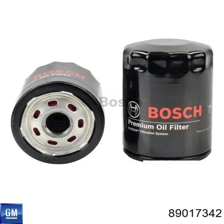 Filtro de aceite 89017342 General Motors