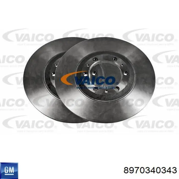 Comprar 8970340343 General Motors Freno de disco delantero