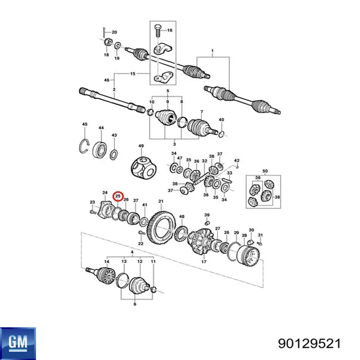 90129521 Opel