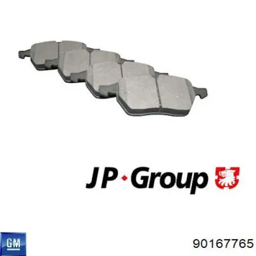 90167765 General Motors Pastillas delanteras