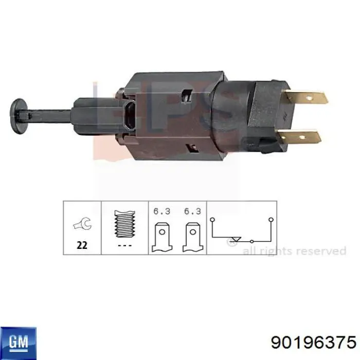 Comprar ADG01405 Blue Print Interruptor de luz de freno