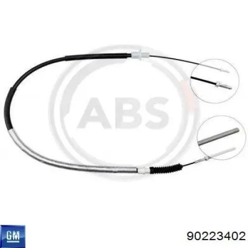 90223402 General Motors cable de embrague