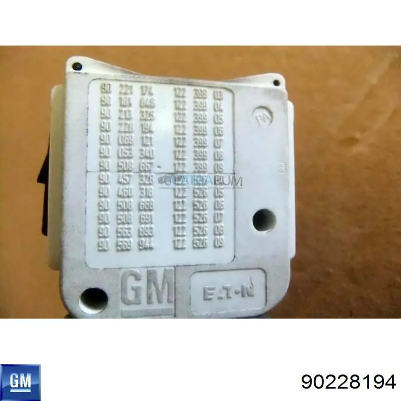 Comprar 90228194 General Motors Conmutador izquierdo de la columna de dirección