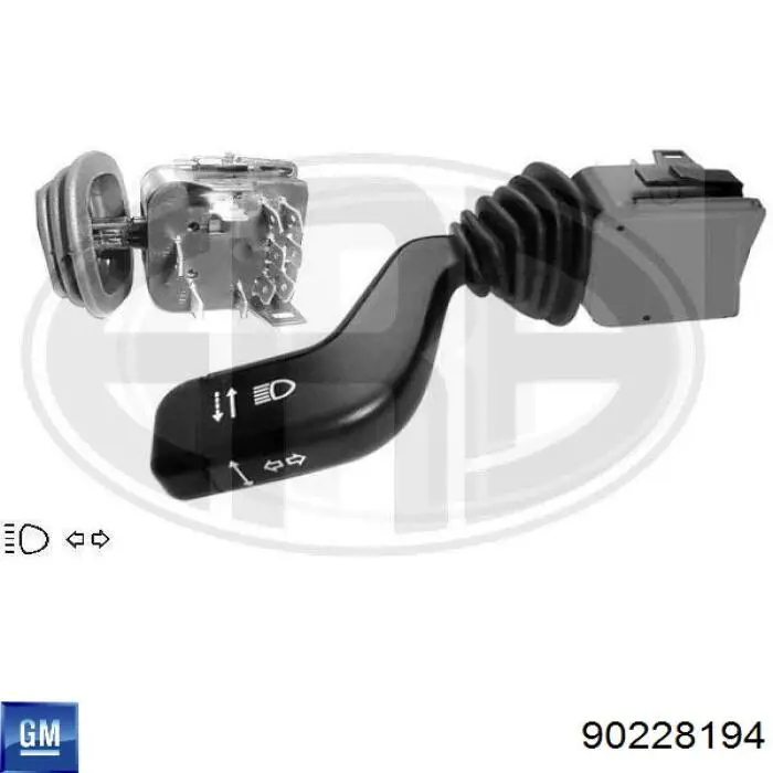 Conmutador izquierdo de la columna de dirección 90228194 General Motors