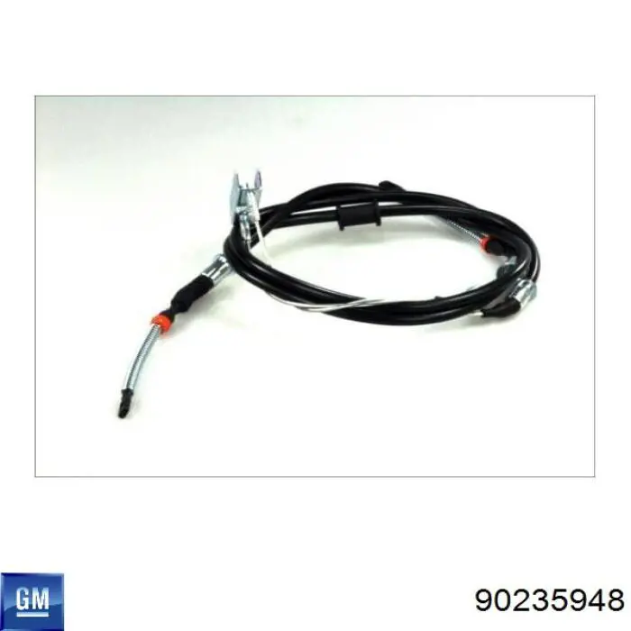 90235948 General Motors cable de freno de mano trasero derecho/izquierdo