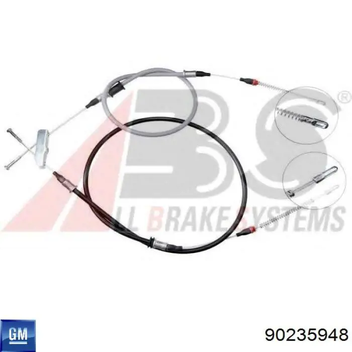 Comprar 90235948 General Motors Cable de freno de mano trasero derecho/izquierdo