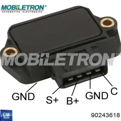 Unidad de mando sistema de encendido General Motors 90243618 precio, desde 19,83 EUR