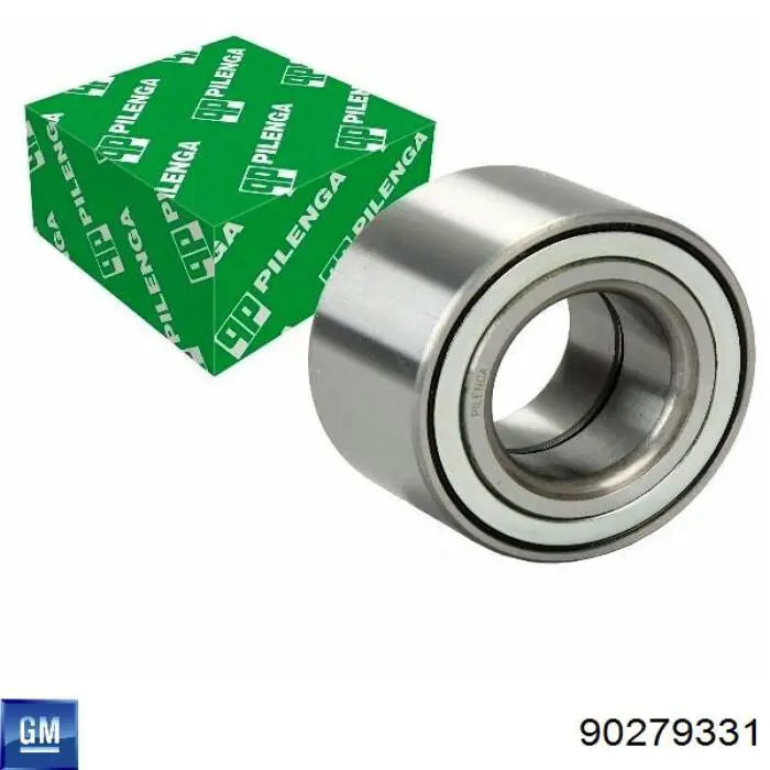 Rodamiento de rueda delantero General Motors 90279331