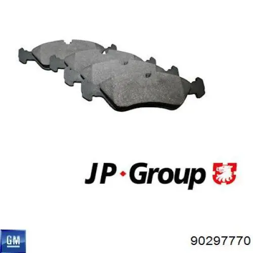Pastillas freno delanteras General Motors 90297770