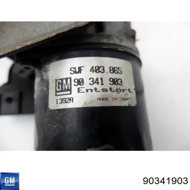 22084745 Opel motor del limpiaparabrisas del parabrisas