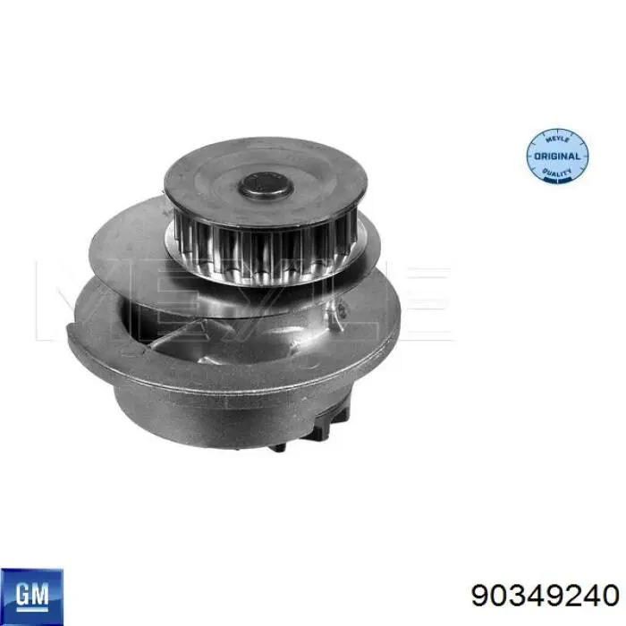 Comprar 90349240 General Motors Bomba de agua para motor