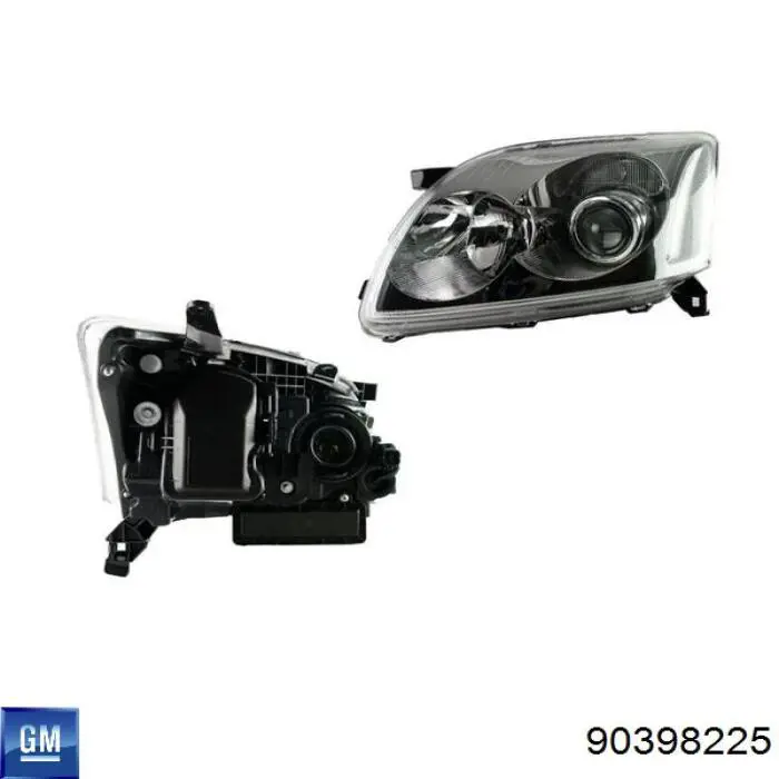 Faro derecho Opel Corsa 93, 94, 98, 99
