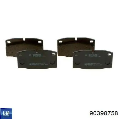 Comprar 90398758 General Motors Pastillas delanteras de freno