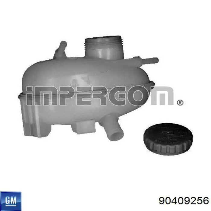 Tapón depósito de refrigerante 90409256 General Motors