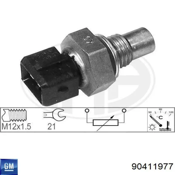 Comprar 90411977 General Motors Sensor de temperatura de agua