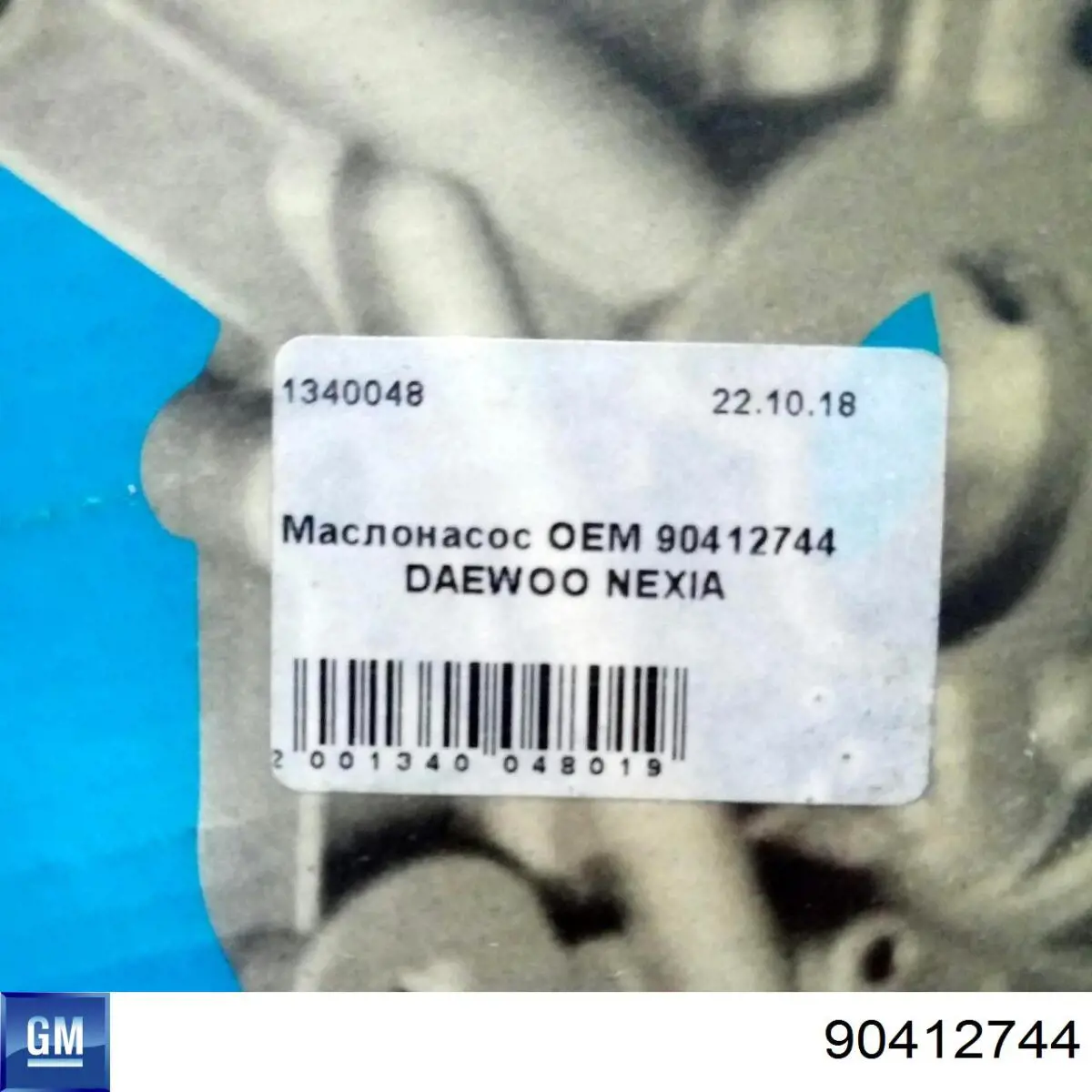 90412744 General Motors Bomba de aceite