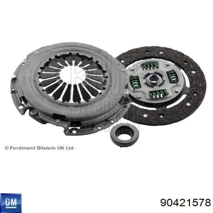 90421578 General Motors kit de embrague (3 partes)