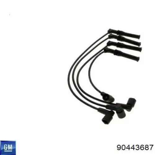 90443687 General Motors Cables de alta tensión, juego