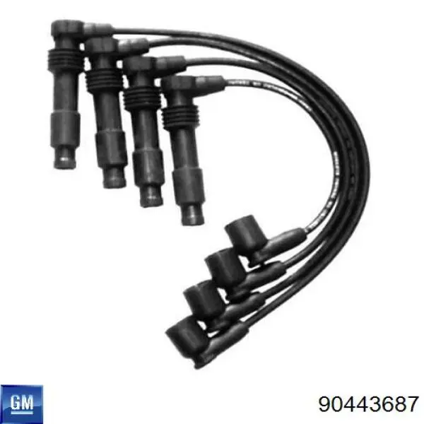 Juego de cables de bujias General Motors 90443687 precio, desde 32,55 EUR