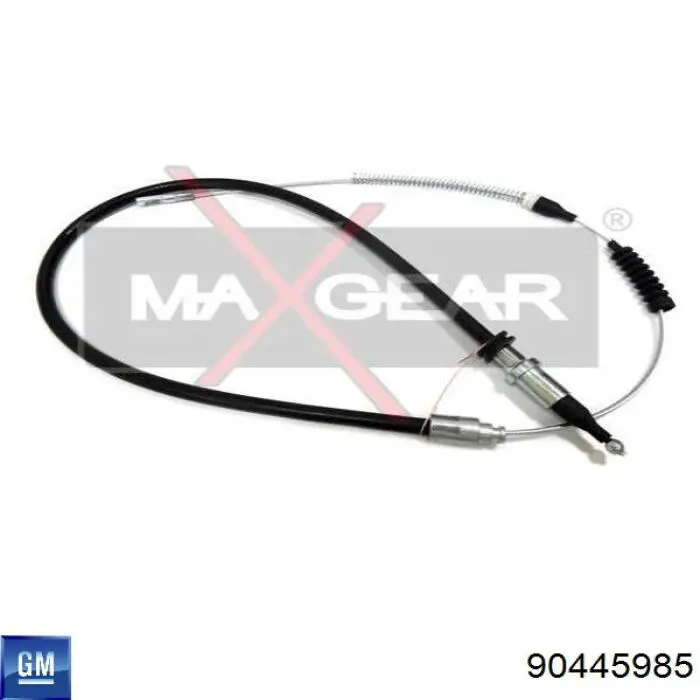 Cable de freno de mano trasero izquierdo para Opel Corsa (73, 78, 79)