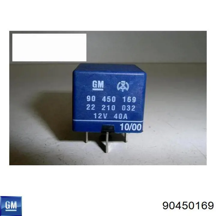 90450169 General Motors Relé de ventilador de aire acondicionado