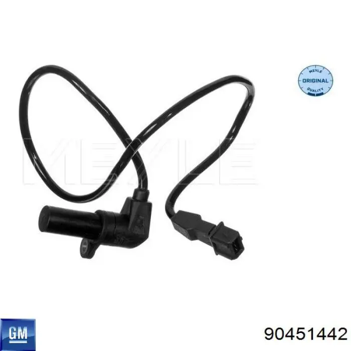 90451442 General Motors sensor de posición del cigüeñal