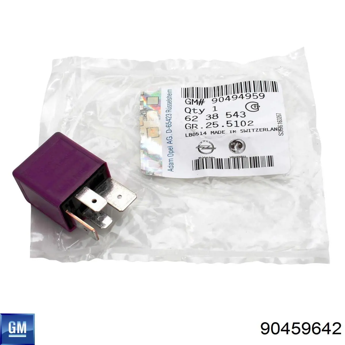 Comprar 90459642 General Motors Relé de bomba eléctrica de combustible