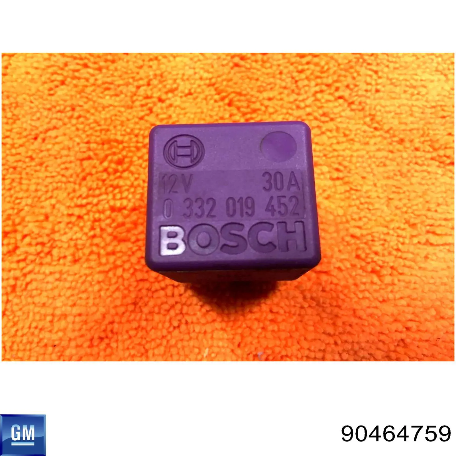Relé de bomba eléctrica de combustible 90464759 General Motors