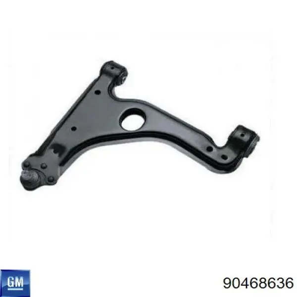 Silentblock del brazo de suspensión 90468636 General Motors