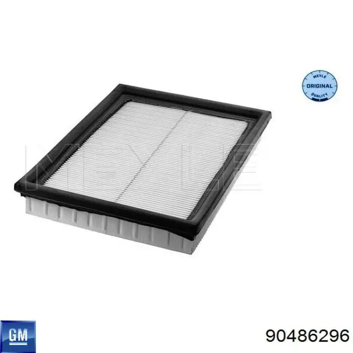 90486296 General Motors Filtro de aire de motor