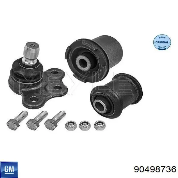 90498736 General Motors Brazo inferior derecho de la suspensión delantera