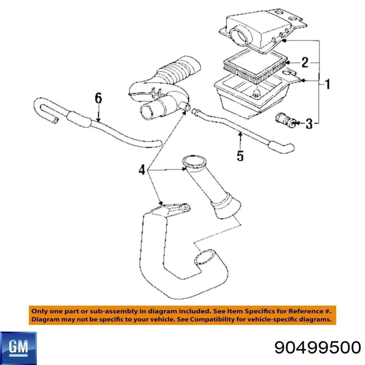 Válvula PCV General Motors 90499500 precio, desde 2,14 EUR