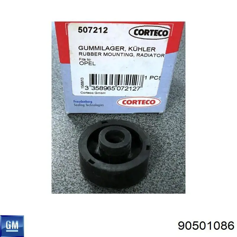 Soporte superior de radiador General Motors 90501086 precio, desde 8,33 EUR