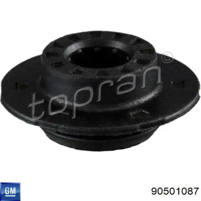 90501087 General Motors Soporte inferior de fijación del radiador