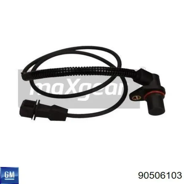 90506103 General Motors sensor de posición del cigüeñal