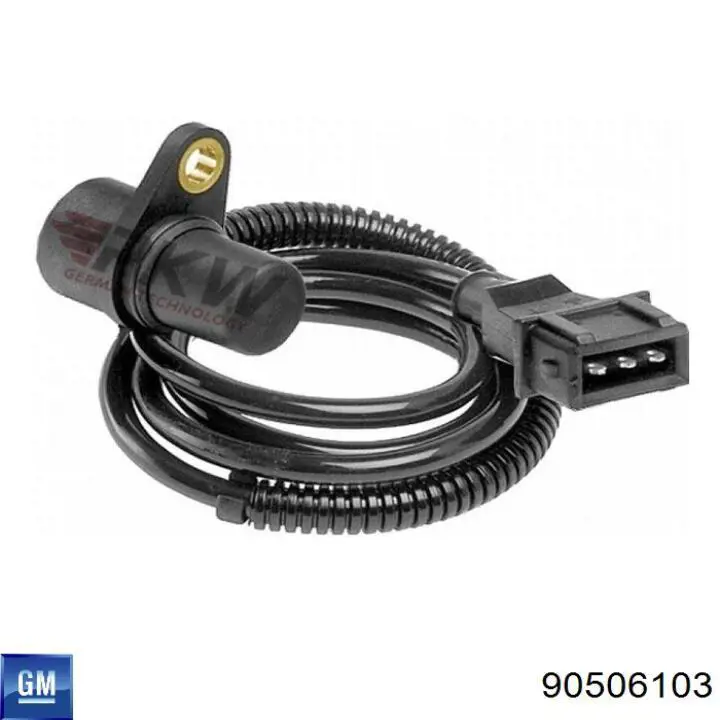 Sensor de cigüeñal 90506103 General Motors