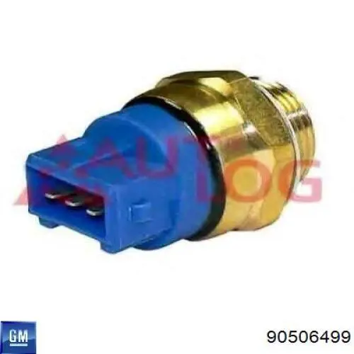 Sensor de temperatura del refrigerante (activación del ventilador del radiador) 90506499 GM