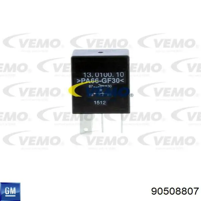 90508807 General Motors Intermitente de espejo