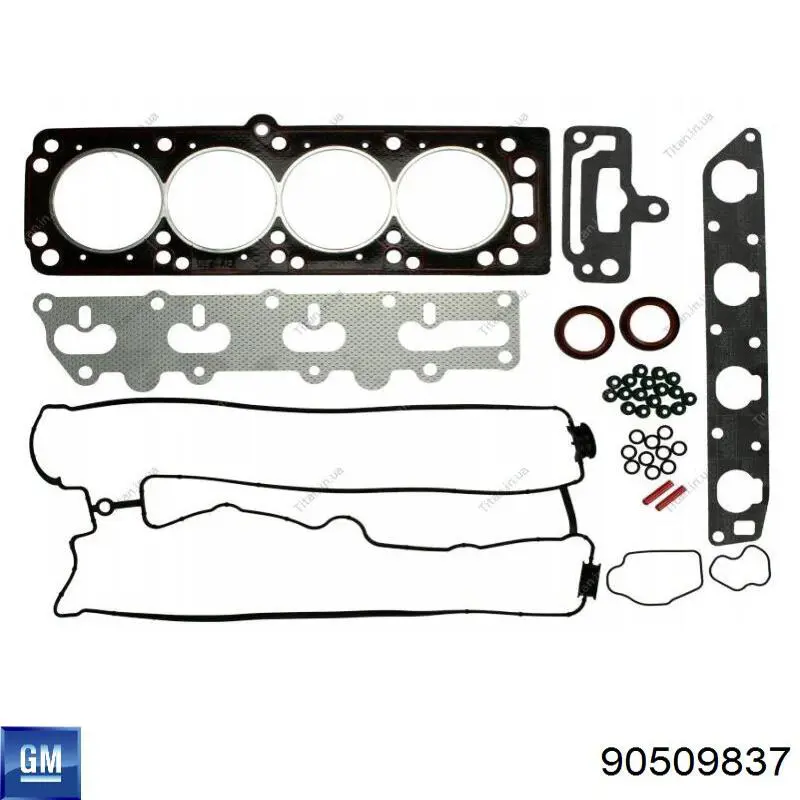 90509837 General Motors juego de juntas de motor, completo, superior