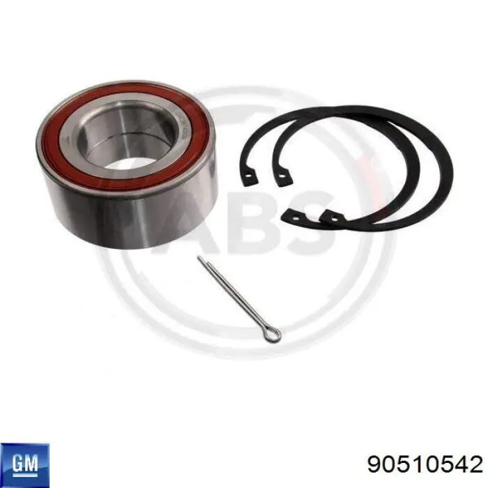 Cojinete de rueda delantero 90510542 General Motors