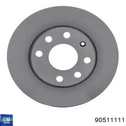 Freno de disco delantero Opel Astra 51, 52, F35, M35