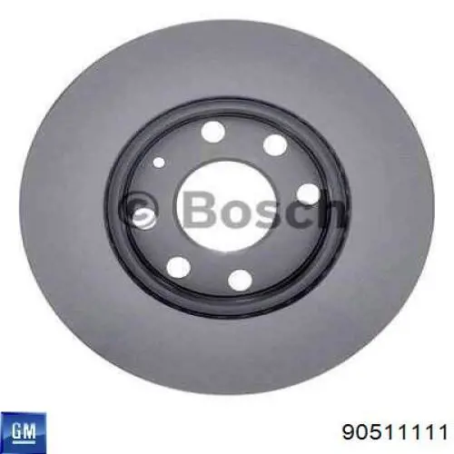 Freno de disco delantero Opel Astra 51, 52, F35, M35